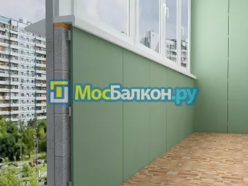 Заказать балкон в Троицке цена от 1320 руб | Остекление балконов и лоджий МосБалкон