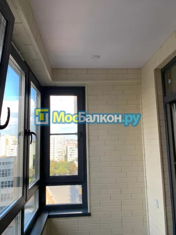 Отделка балконов в Троицке | Отделка балконов и лоджий и обшивка под ключ в МосБалкон