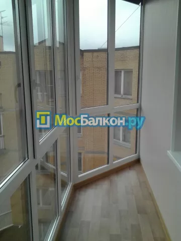 Французское остекление балконов и лоджий под ключ по доступным ценам в Троицке | МосБалкон