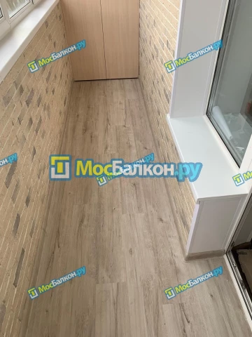Отделка балконов в Троицке | Отделка балконов и лоджий и обшивка под ключ в МосБалкон