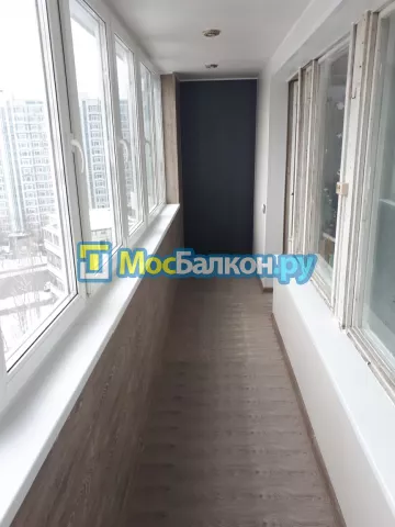 Алюминиевое остекление лоджий под ключ по доступным ценам в Троицке | МосБалкон