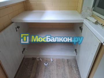 Шкаф на балкон купить в Троицке на заказ недорого от МосБалкон