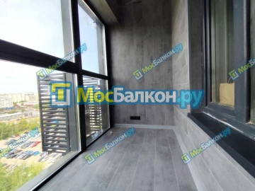 Панорамное остекление заказать под ключ по выгодной цене в Троицке от компании МосБалкон