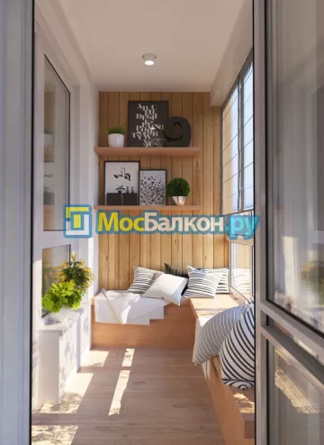 Заказать балкон в Троицке цена от 1320 руб | Остекление балконов и лоджий МосБалкон