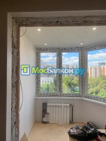Заказать балкон в Троицке цена от 1320 руб | Остекление балконов и лоджий МосБалкон