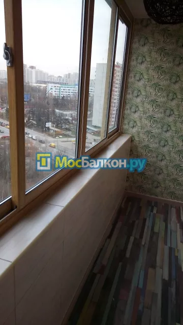 Отделка балконов в Троицке | Отделка балконов и лоджий и обшивка под ключ в МосБалкон
