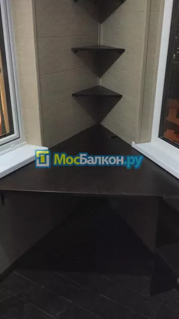Шкаф на балкон купить в Троицке на заказ недорого от МосБалкон