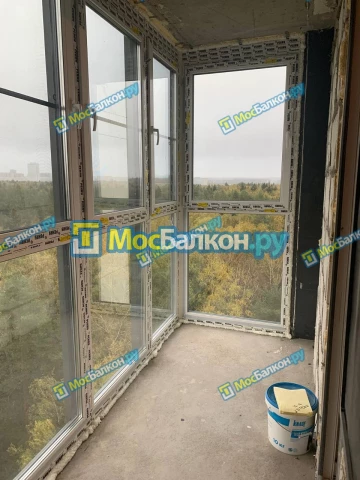 Панорамное остекление заказать под ключ по выгодной цене в Троицке от компании МосБалкон
