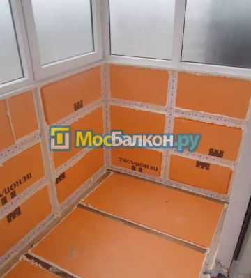 Утепление балкона и лоджии под ключ в Троицке — цены от 150 руб./м² | МосБалкон