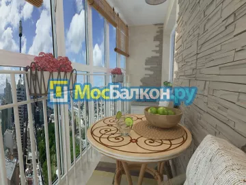 Заказать балкон в Троицке цена от 1320 руб | Остекление балконов и лоджий МосБалкон