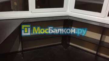 Шкаф на балкон купить в Троицке на заказ недорого от МосБалкон