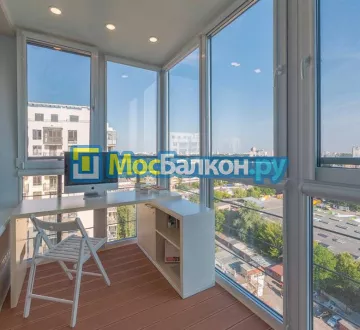 Шкаф на балкон купить в Троицке на заказ недорого от МосБалкон