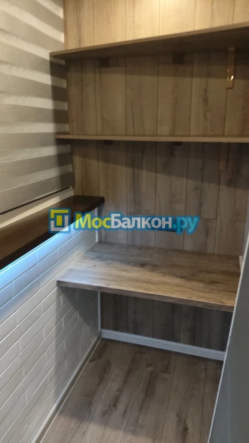 Отделка балконов в Троицке | Отделка балконов и лоджий и обшивка под ключ в МосБалкон