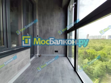 Панорамное остекление заказать под ключ по выгодной цене в Троицке от компании МосБалкон