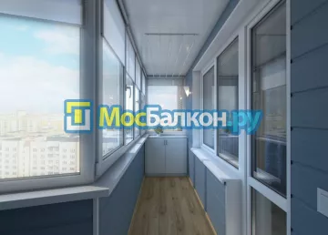 Заказать балкон в Троицке цена от 1320 руб | Остекление балконов и лоджий МосБалкон